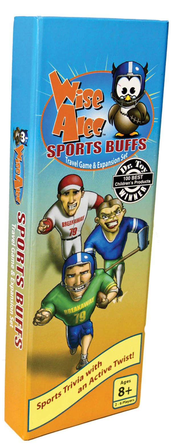 Wise Alec Sports Buffs packaging